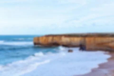 Blurred Seascape Background Stock Photos
