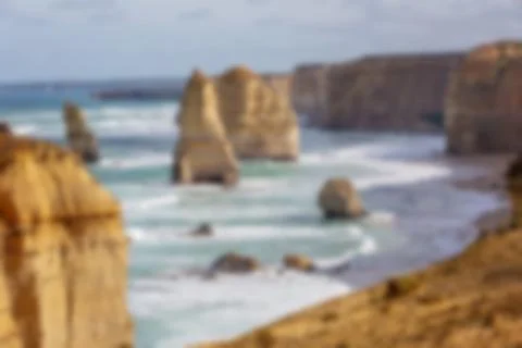 Blurred Seascape Background Stock Photos