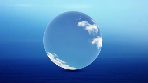 Blurred seascape with cloud time lapse Vidéo 229614516