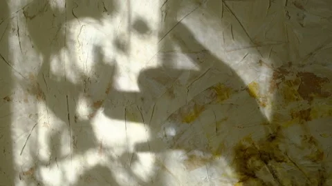 Blurred shadow of hand on the wall background Stock Footage 234349487