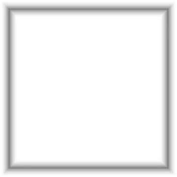 Blurred shadow for a square frame, on transparent, png. 스톡 일러스트