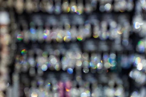 Blurred shiny decorations Stock Photos