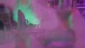 Blurred silhouettes of people at bar, pov of drunk person HD Footage