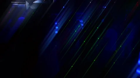 Blurred silhouettes of people dancing in a nightclub. Stock Footage