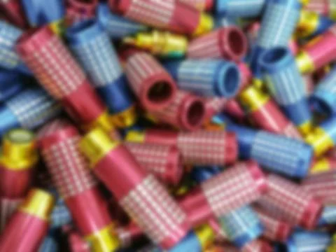 Blurred silver audio jack adapter background Stock Photos