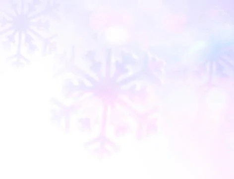 Blurred snow flake background, winter holiday Stock Photos