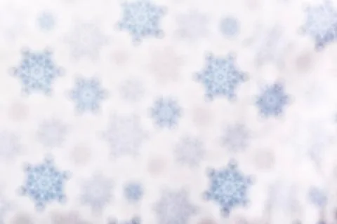Blurred snowflake background Stock Photos