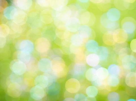 Blurred Soap Bubbles Stock Photos