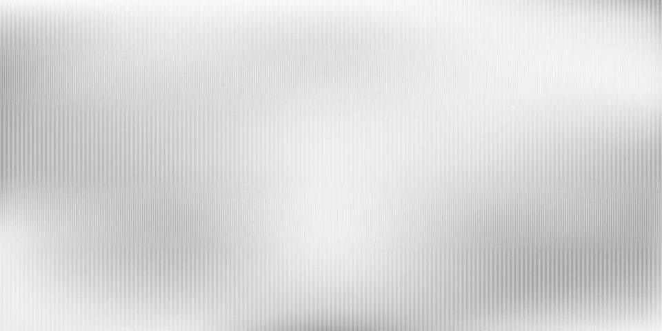 Blurred soft Glass ribbed gray striped background window overlay. Metal silve Stock Illustration