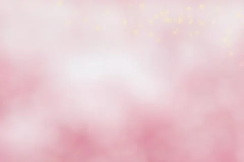 Blurred Spring Summer Nature Background with light Bokeh. Abstract blur Stockillustratie