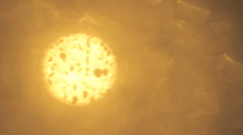 Blurred Streetlight Stock Footage 24826696