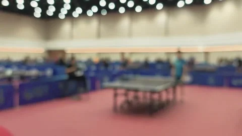 Blurred table tennis Stockbeeldmateriaal 339259377