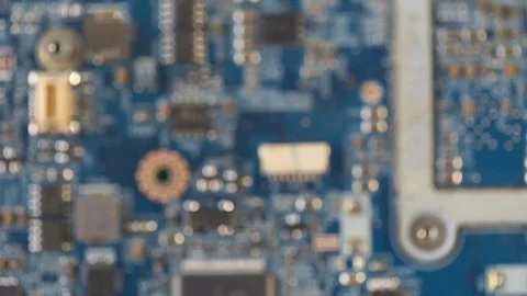 Blurred technology circuit scrolling diagonally 스톡 동영상 78100445