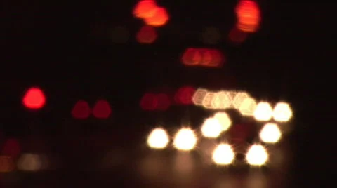 Blurred Traffic Lights Vidéo 96026