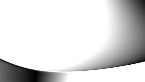 Blurred transparent gradient background. Elegant black wavy line on Transpa.. Stock Illustration