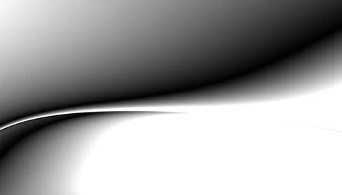 Blurred transparent gradient background. Elegant black wavy line on Transpa.. Stock Illustration