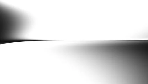 Blurred transparent gradient background. Elegant black wavy line on Transparent Stock Photos