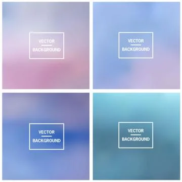 Blurred vector background Illustrazione stock