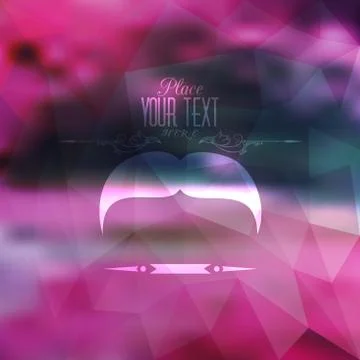 Blurred vector vintage background. イラスト素材