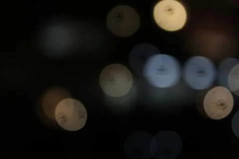 Blurred vehicle lights Foto stock
