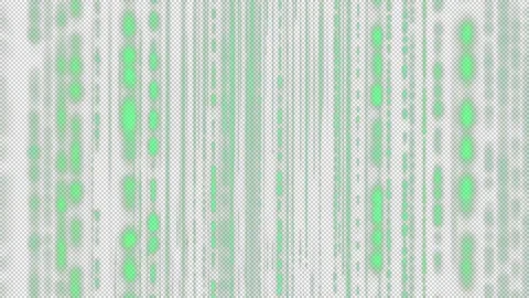 Blurred Vertical Code Rain Animation Stock Footage 311300586