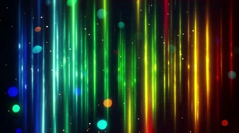 Blurred vertical lines and bokeh loop 4k (4096x2304) Stock Footage 58600715