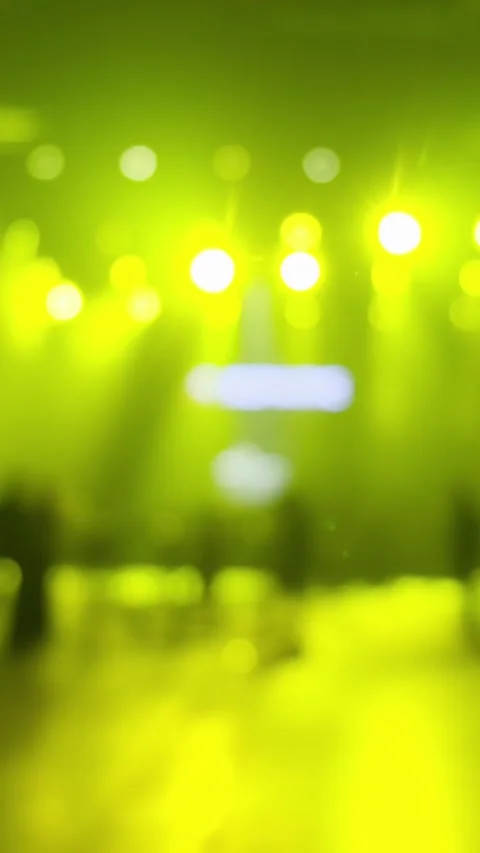 Blurred video of a half-empty dance floor in a nightclub. Bright delta Stock Footage 306720931