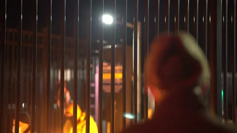 Blurred view of ferry passengers Stock Footage 146669523