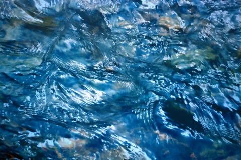 Blurred water level Stock Photos