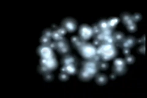 Blurred White Spots Stock Footage 219042