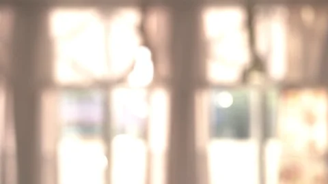 Blurred windows and sunlight. Stock Footage 74338285