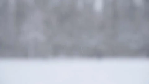 Blurred winter background, falling snow whirls gently. Stock Footage 166413684