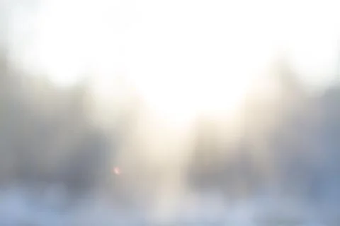 Blurred winter background Stock Photos