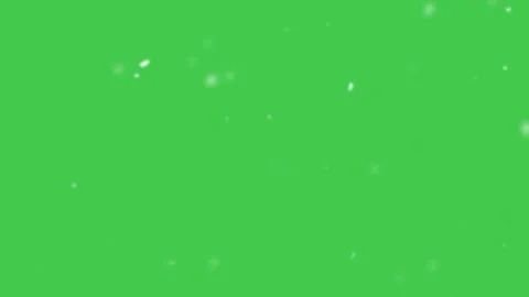 Blurred Winter Snowfall Effect Green Screen Video Overlay Stock Footage 344675486