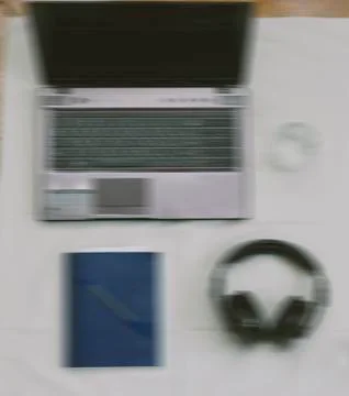 Blurred Workplace Foto stock