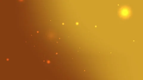 Blurred yellow background with orange spots of light 스톡 동영상 302413729