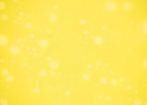 Blurred yellow texture background with white dotted pattern. Yellow bright co Stock Photos