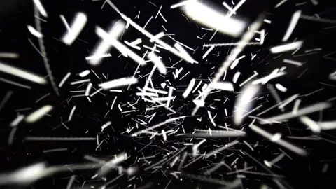 Blurring moving and swarming flying insects. Stock Footage 82588431