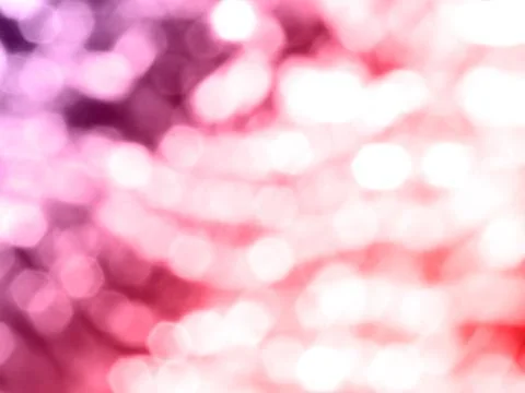 Blurring the pattern of light is beautiful bokeh Stock Photos