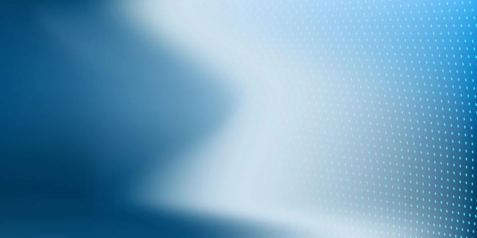 Blurry abstract background with a soft gradient blending deep blue into whi.. Illustrazione stock