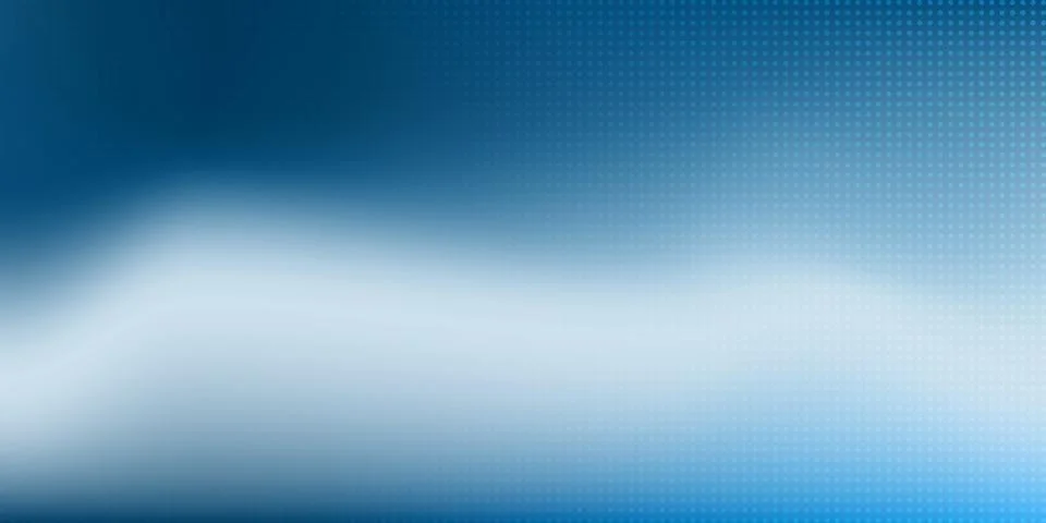 Blurry abstract background with a soft gradient blending deep blue into whi.. Stock Illustration