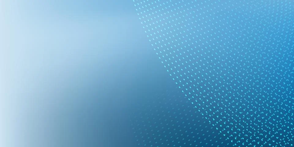 Blurry abstract background with a soft gradient blending deep blue into whi.. Stock Illustration