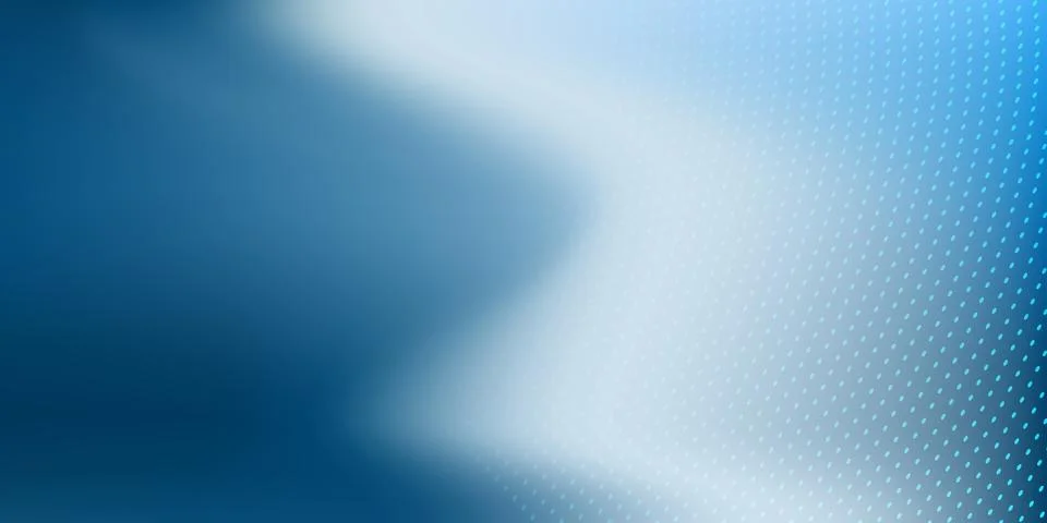 Blurry abstract background with a soft gradient blending deep blue into whi.. Stock Illustration
