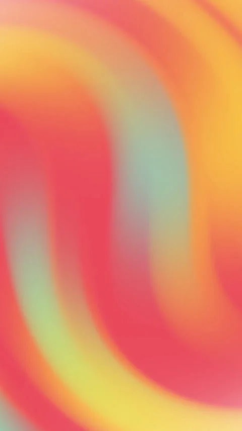 Blurry abstract background with a swirl of red yellow and green hues. Stock Footage 310055036