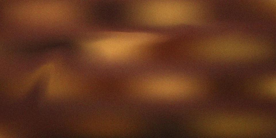 Blurry abstract background with warm brown and yellow tones and texture Stockillustratie