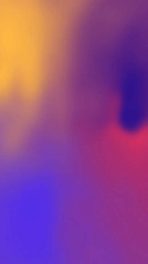Blurry abstract background with yellow blue and pink colors Stock Footage 310493370