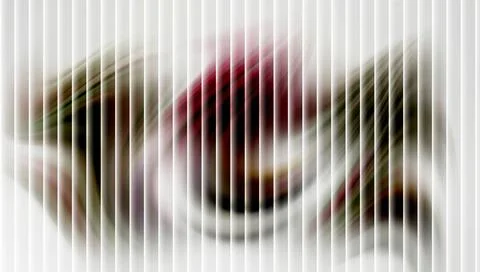 Blurry abstract image with red and green colors Stockillustratie