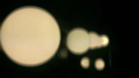 Blurry abstract lights in the dark background Stock Footage 62876466