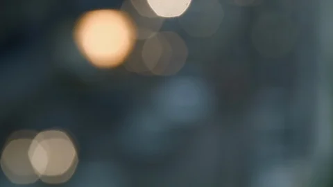 Blurry background of car lights driving on road in traffic during day time Stock Footage 143014571