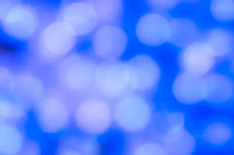 Blurry background circles bokeh light sirenevogo and blue colors Foto stock